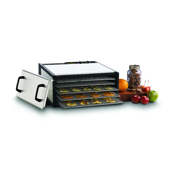 Excalibur D502SHD Inox | Desidratador 5 Tabuleiros